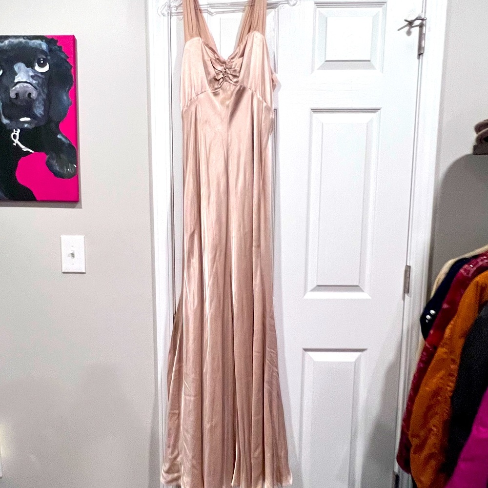 Gown from Anthropologie.